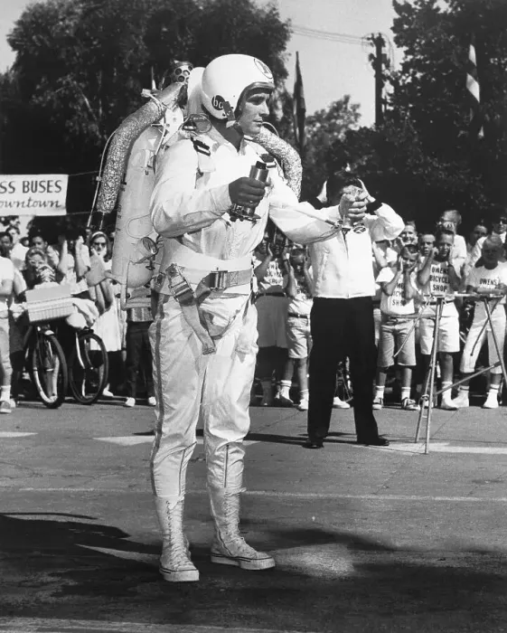 Framed Print : Rocket Man at California State Fair Framed Print : Rocket Man at California State Fair