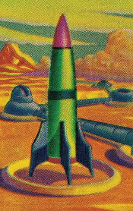 Framed Print : Rocket ship Framed Print : Rocket ship