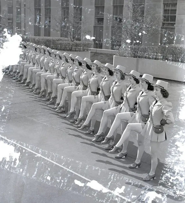 Framed Print : Rockettes Performing Special Routine Framed Print : Rockettes Performing Special Routine