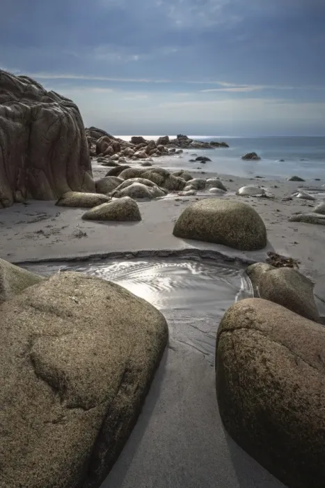 Framed Print : Rocks and ocean Framed Print : Rocks and ocean