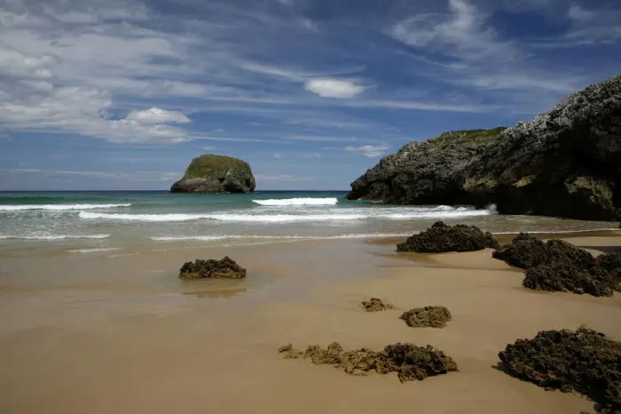 Framed Print : Rocks, Spanish Atlantic coast, Costa Verde, Llanes, Asturias, Spain Framed Print : Rocks, Spanish Atlantic coast, Costa Verde, Llanes, Asturias, Spain