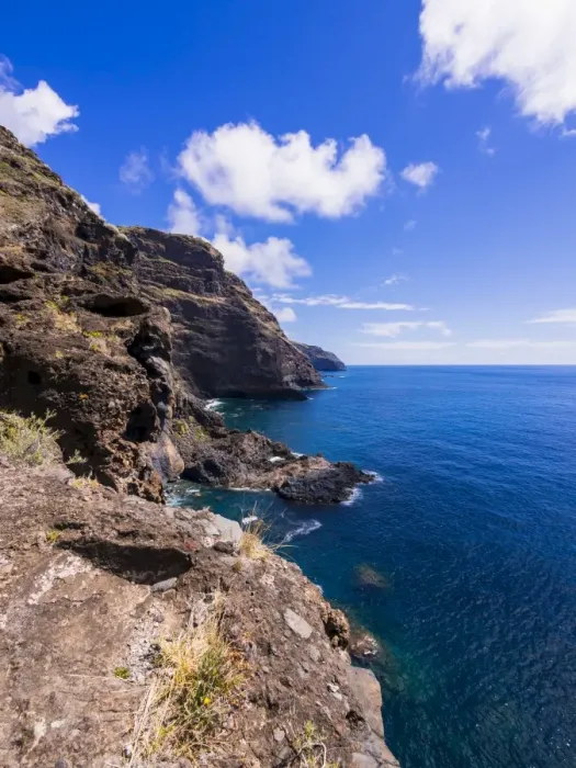 Framed Print : Rocky coastline on the Camino del Poris, Pirates Cove, Tijarafe, La Palma, Canary Islands, Spain Framed Print : Rocky coastline on the Camino del Poris, Pirates Cove, Tijarafe, La Palma, Canary Islands, Spain