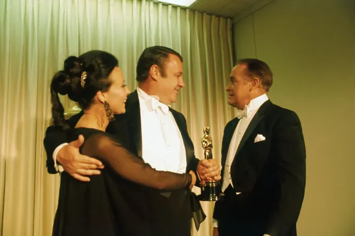 Framed Print : Rod Steiger and Wife at Academy Awards With Actor Bob Hope Framed Print : Rod Steiger and Wife at Academy Awards With Actor Bob Hope