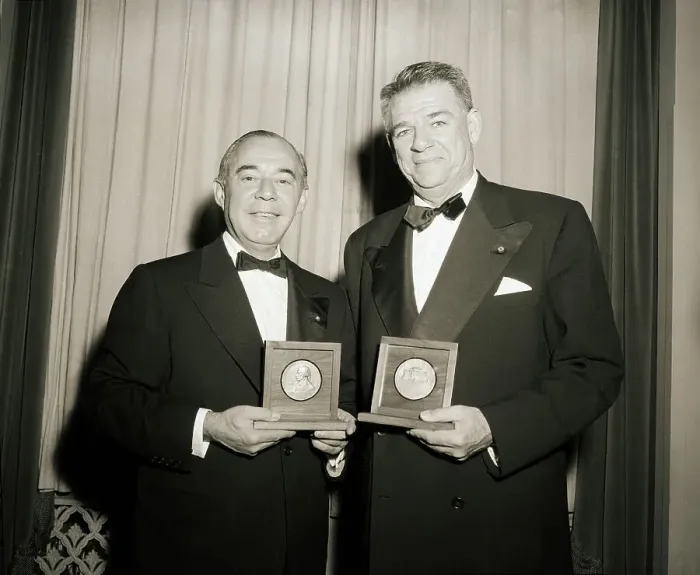 Framed Print : Rodgers and Hammerstein Receiving an Award