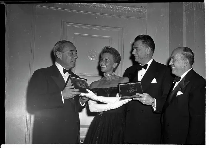 Framed Print : Rodgers and Hammerstein's Awards Dinner Framed Print : Rodgers and Hammerstein's Awards Dinner