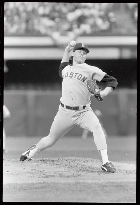 Framed Print : Roger Clemens Rearing Back to Pitch