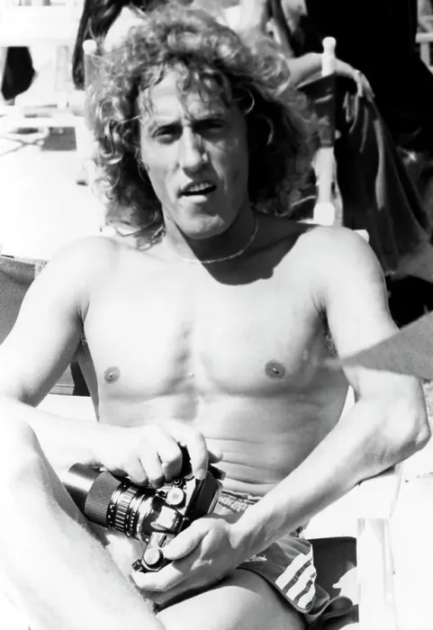 Framed Print : Roger Daltrey At A Sporting Event