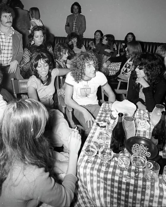 Framed Print : Roger Daltrey At Tour Party Framed Print : Roger Daltrey At Tour Party