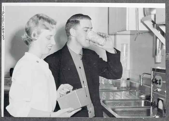 Framed Print : Roger Landry Drinking Radioactive Iodine Framed Print : Roger Landry Drinking Radioactive Iodine