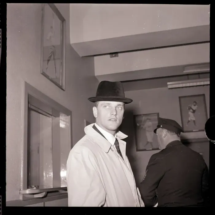 Framed Print : Roger Maris Arriving at Yankee Stadium Framed Print : Roger Maris Arriving at Yankee Stadium