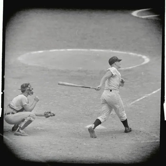 Framed Print : Roger Maris Hitting His 56th Homer Framed Print : Roger Maris Hitting His 56th Homer