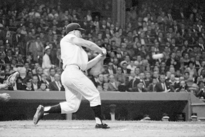 Framed Print : Roger Maris Hitting 60th Home Run Framed Print : Roger Maris Hitting 60th Home Run