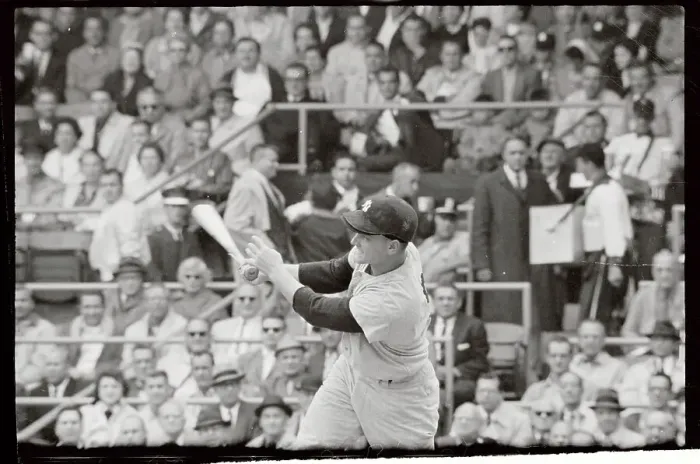Framed Print : Roger Maris Hitting a Single Framed Print : Roger Maris Hitting a Single