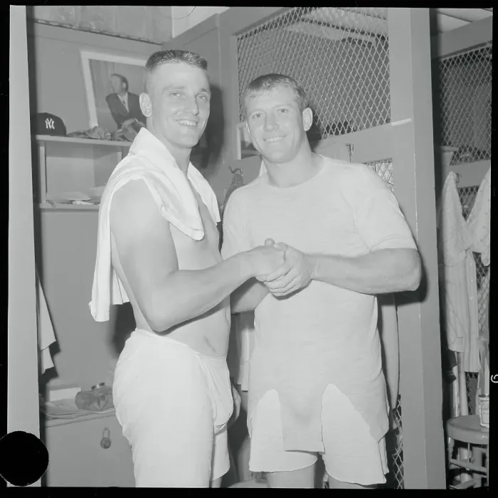 Framed Print : Roger Maris and Mickey Mantle Framed Print : Roger Maris and Mickey Mantle