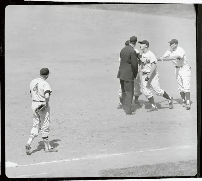 Framed Print : Roger Maris Protesting Play Framed Print : Roger Maris Protesting Play