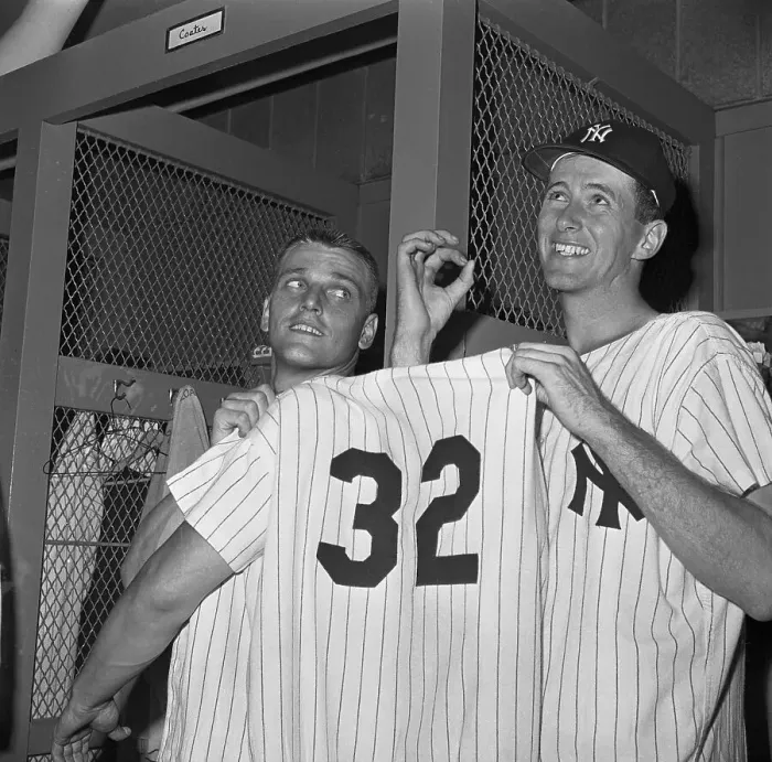 Framed Print : Roger Maris and Roland Sheldon Framed Print : Roger Maris and Roland Sheldon