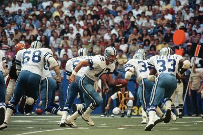 Framed Print : Roger Staubach And Dallas Cowboys Framed Print : Roger Staubach And Dallas Cowboys