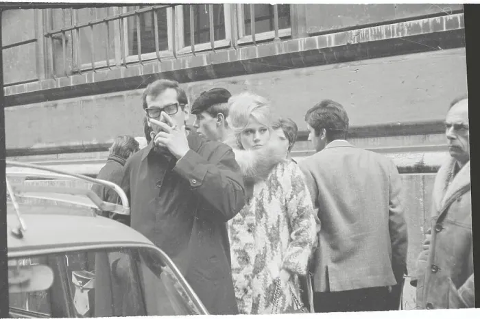 Framed Print : Roger Vadim and Jane Fonda Entering Automobile Framed Print : Roger Vadim and Jane Fonda Entering Automobile
