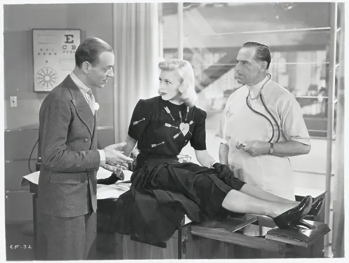 Framed Print : Rogers and Astaire in Carefree Framed Print : Rogers and Astaire in Carefree