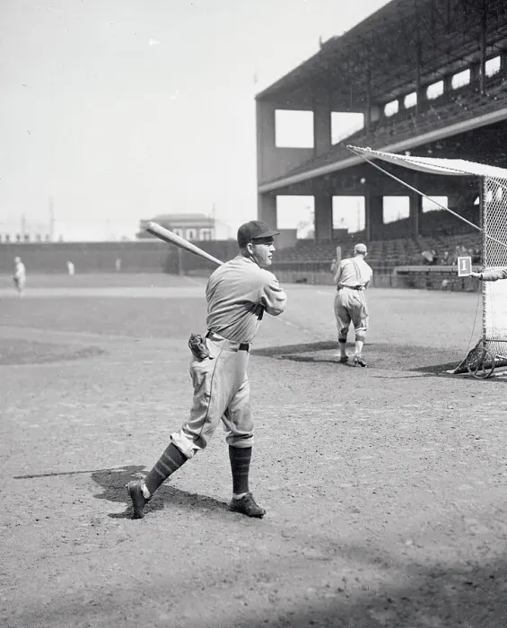 Framed Print : Rogers Hornsby in Batting Position Framed Print : Rogers Hornsby in Batting Position