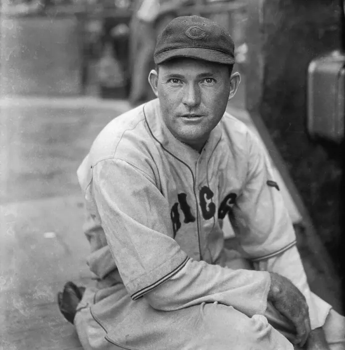 Framed Print : Rogers Hornsby of Chicago Cubs Framed Print : Rogers Hornsby of Chicago Cubs