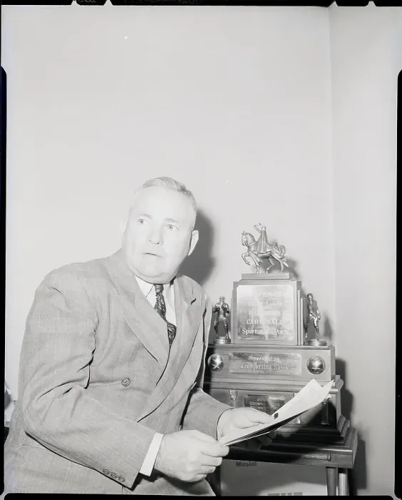 Framed Print : Rogers Hornsby Goes Over Team Roster Framed Print : Rogers Hornsby Goes Over Team Roster