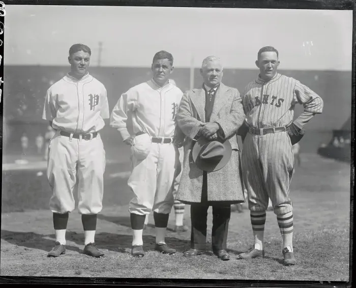 Framed Print : Rogers Hornsby and John McGraw with Hack Wilson and Stuffy McInnis Framed Print : Rogers Hornsby and John McGraw with Hack Wilson and Stuffy McInnis