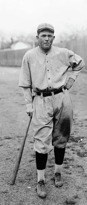 Framed Print : Rogers Hornsby, Full Length, Leaning On Bat