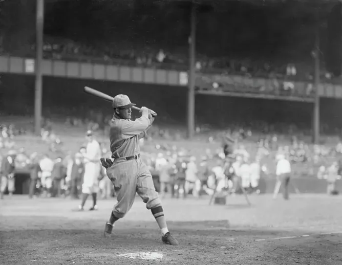 Framed Print : Rogers Hornsby Practicing Framed Print : Rogers Hornsby Practicing