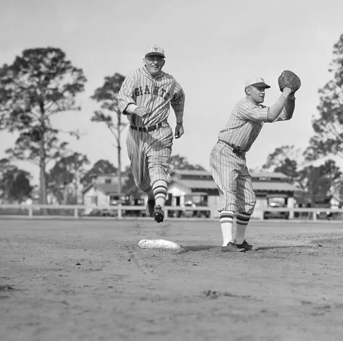 Framed Print : Rogers Hornsby Running to First Base Framed Print : Rogers Hornsby Running to First Base