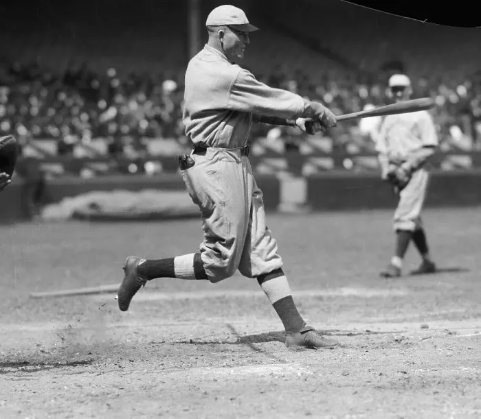 Framed Print : Rogers Hornsby Swinging Bat Framed Print : Rogers Hornsby Swinging Bat