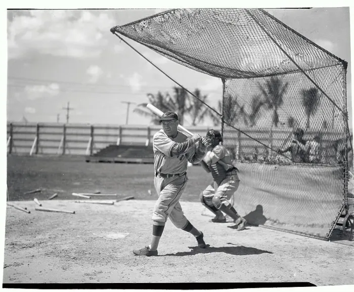 Framed Print : Rogers Hornsby in Swinging Position Framed Print : Rogers Hornsby in Swinging Position