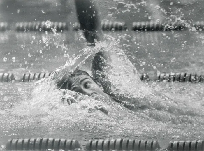 Framed Print : Roland Matthes in Swimming Action Framed Print : Roland Matthes in Swimming Action