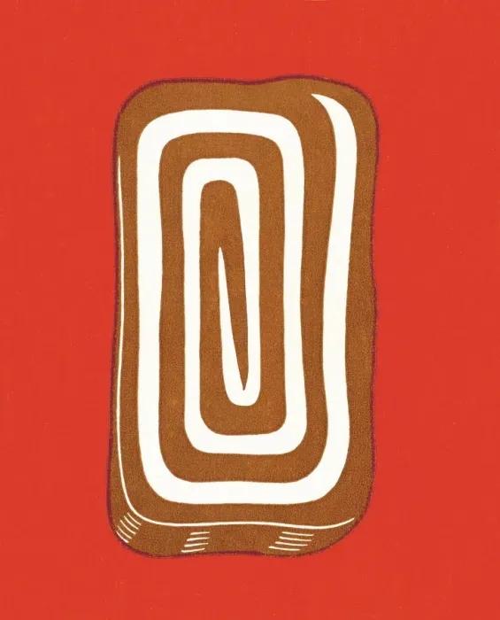 Framed Print : Rolled Dessert Framed Print : Rolled Dessert