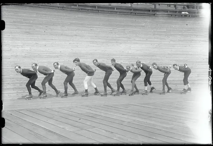 Framed Print : Roller Skating Marathon Framed Print : Roller Skating Marathon