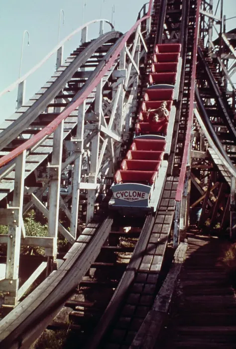 Framed Print : Rollercoaster Record Framed Print : Rollercoaster Record
