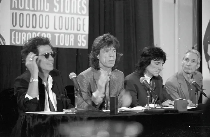 Framed Print : Rolling Stones Announce Voodoo Lounge Tour