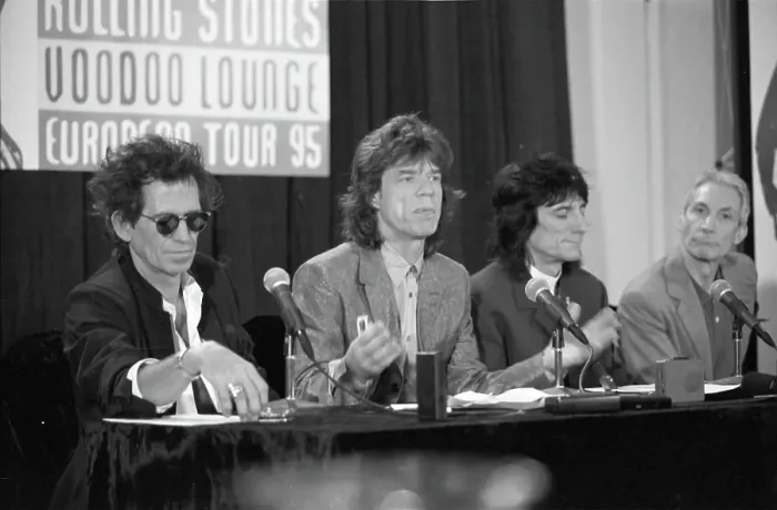 Framed Print : Rolling Stones Announce Voodoo Lounge Tour Framed Print : Rolling Stones Announce Voodoo Lounge Tour