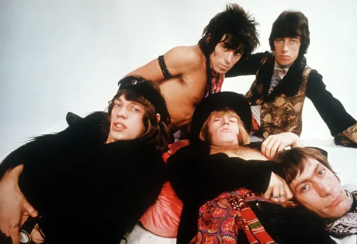 Framed Print : Rolling Stones Gather Moss