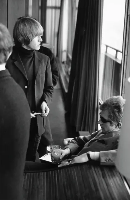 Framed Print : Rolling Stones Guitarist And Manager