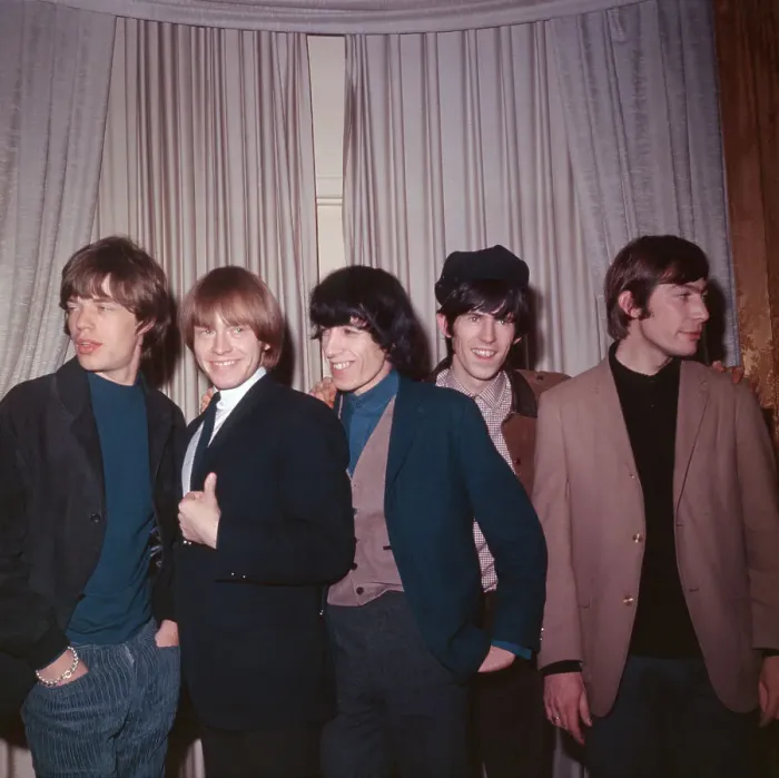 Framed Print : Rolling Stones Holding Press Conference Framed Print : Rolling Stones Holding Press Conference