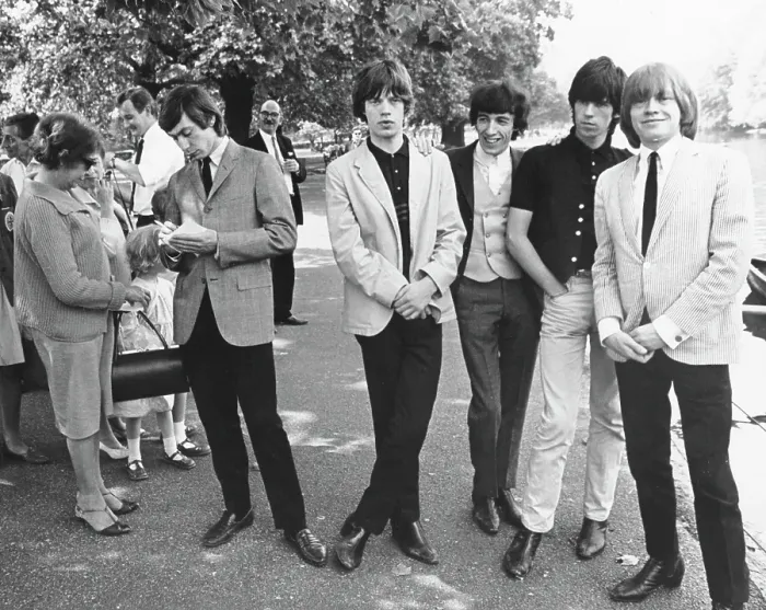 Framed Print : Rolling Stones Portrait