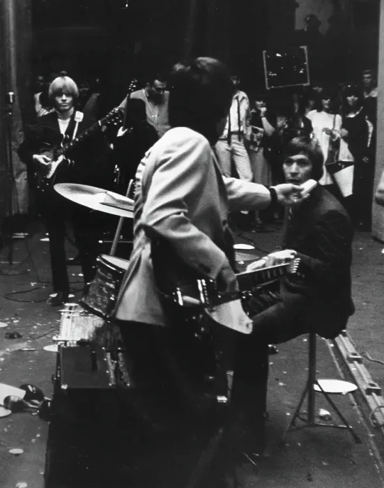 Framed Print : Rolling Stones Prepare To Go On Stage In NY Framed Print : Rolling Stones Prepare To Go On Stage In NY