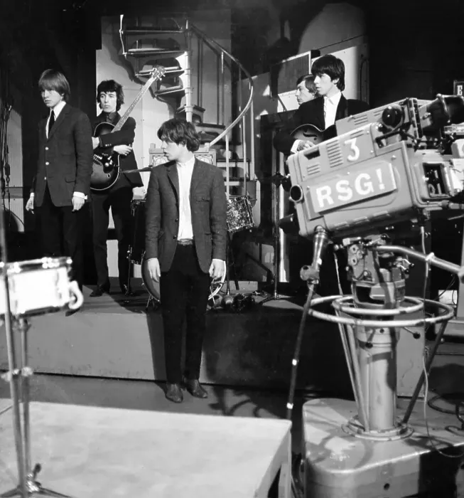 Framed Print : Rolling Stones On Ready Steady Go! Framed Print : Rolling Stones On Ready Steady Go!