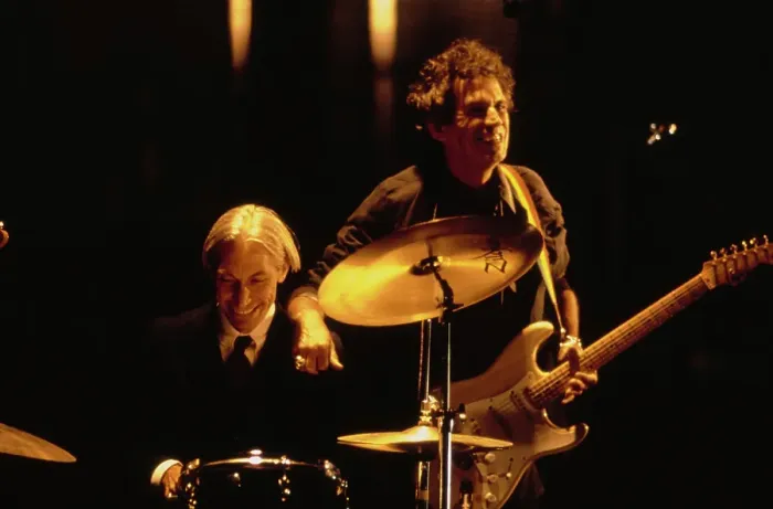 Framed Print : The Rolling Stones Shoot Highwire Music Video Framed Print : The Rolling Stones Shoot Highwire Music Video