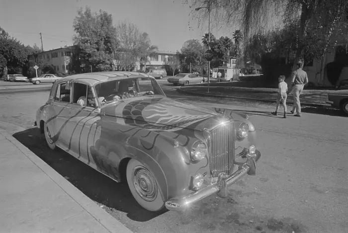 Framed Print : Rolls Royce Car Formerly Owned by John Lennon Framed Print : Rolls Royce Car Formerly Owned by John Lennon
