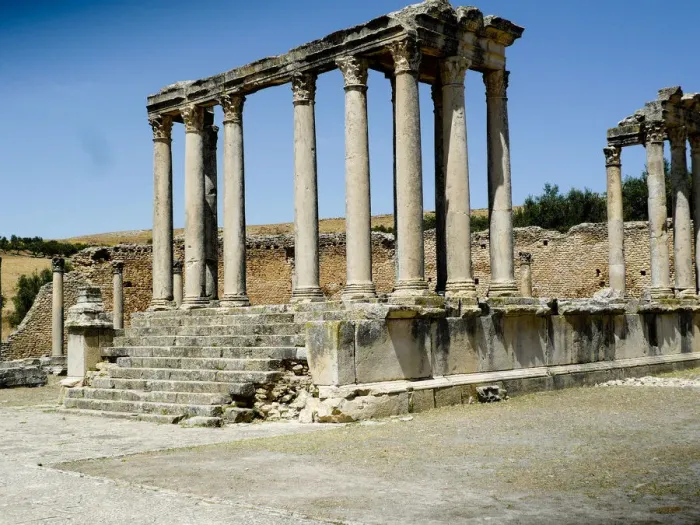 Framed Print : Roma Site in Tunisia Framed Print : Roma Site in Tunisia