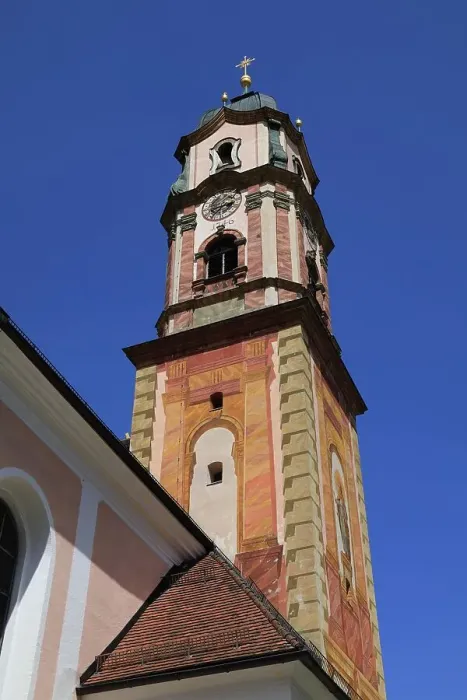 Framed Print : Roman Catholic Parish Church of St. Peter and Paul, Mittenwald, Garmisch Partenkirchen district, Upper Bavaria, Bavaria, Germany Framed Print : Roman Catholic Parish Church of St. Peter and Paul, Mittenwald, Garmisch Partenkirchen district, Upper Bavaria, Bavaria, Germany