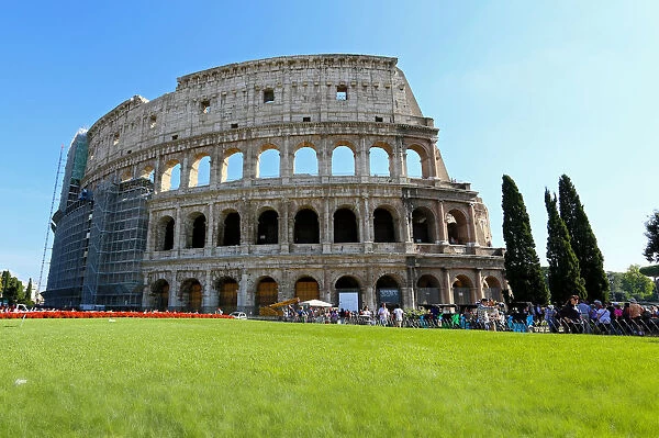 Roman Coliseum at Rome, Italy