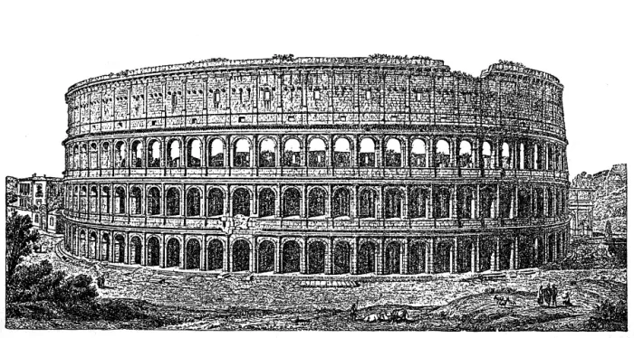 Framed Print : Roman Colosseum Framed Print : Roman Colosseum